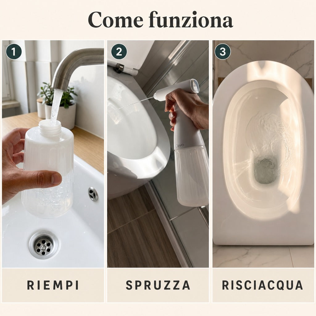 CLEVO AEREOSENSE® - L’Alternativa moderna allo Scopino WC
